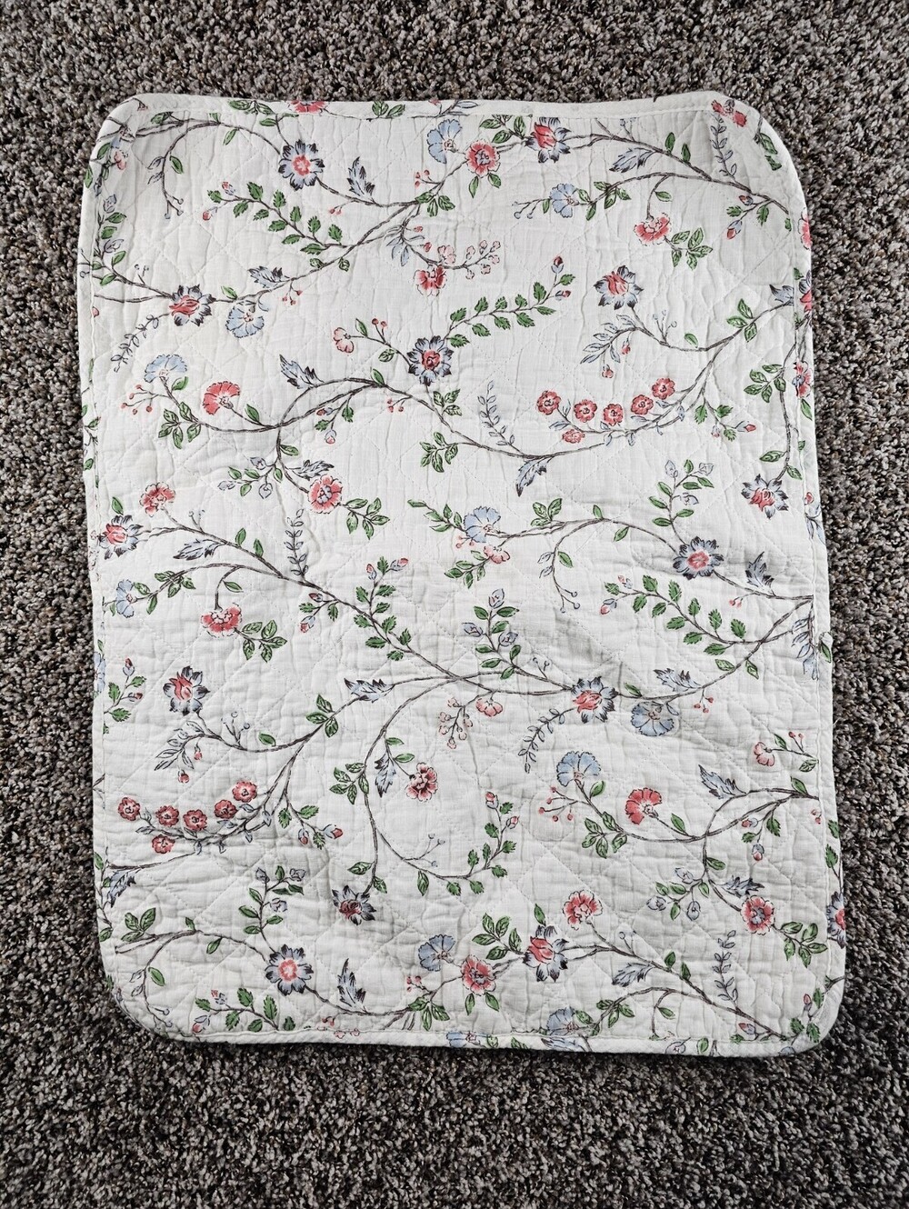Simply Shabby Chic Floral Quilted Pillow Sham Rachel Ashwell Cottagecore